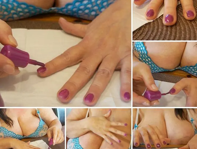 Fingernägel lackieren