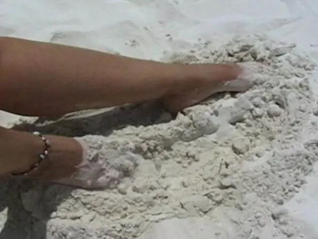 meine FÜSSE im sand...