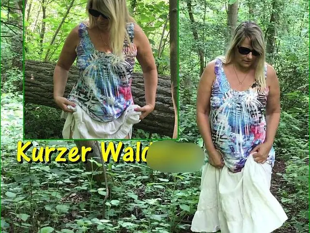 Kurzer Waldpiss