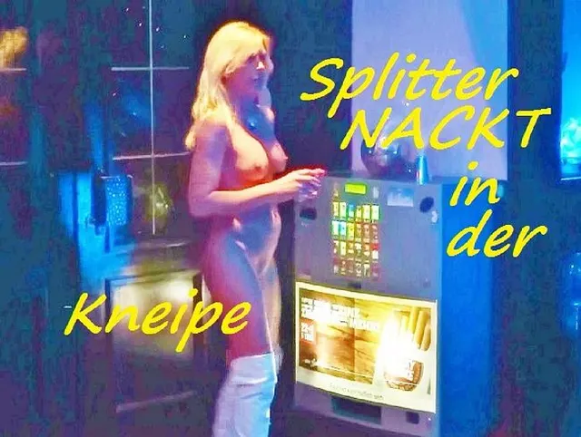 Publik - Splitter NACKT Zigaretten holen