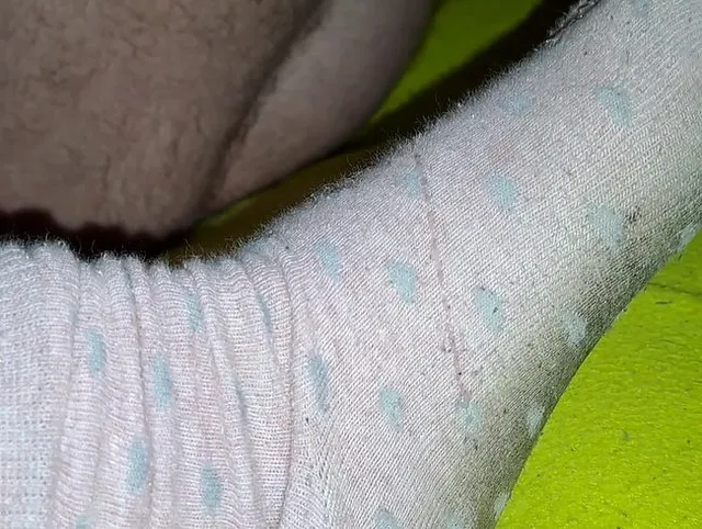 Meine dirty- Socks bewichsen lassen