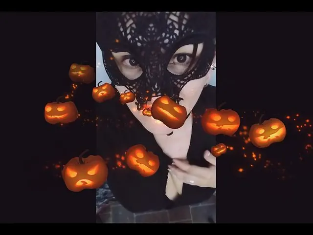 schwarze Maske