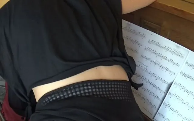 creampie in der Pianostunde