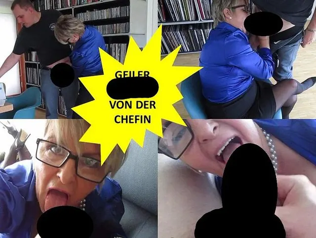 Die Chefin bei der Inventur