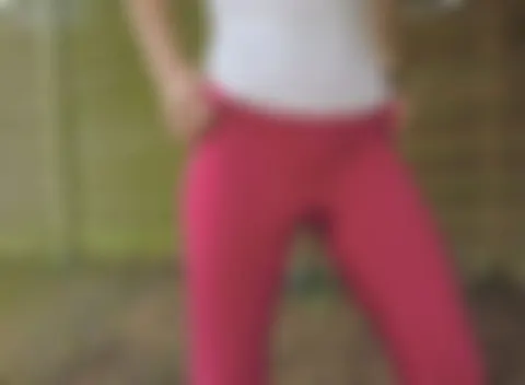 In die Leggins gepisst
