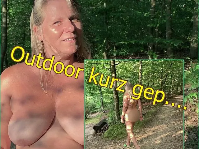 Outdoor kurz gepisst