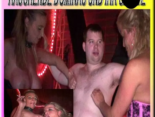 Rauchende Dominas und ihr Sklave-1