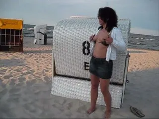 1.tag am ostseestrand