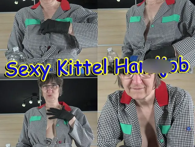 Sexy Kittel Handjob
