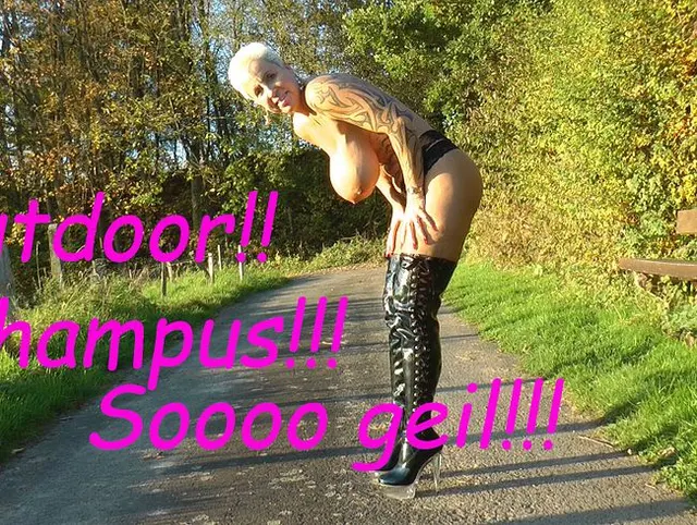 Outdoor - Champus - sooo spritzig.... ;-)