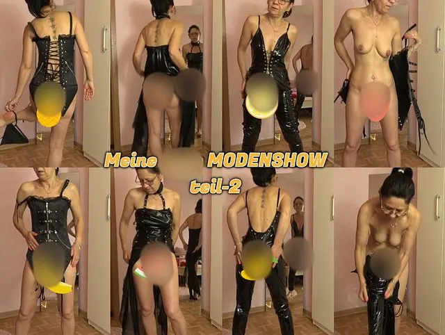 Meine geile Modenshow. teil 2