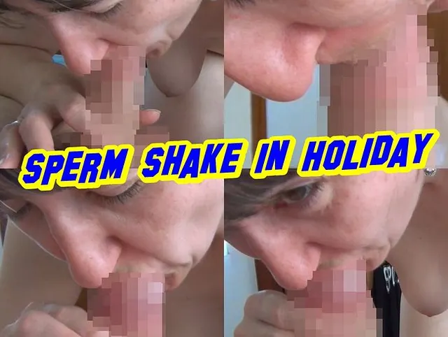 Sperma Shake im Urlaub