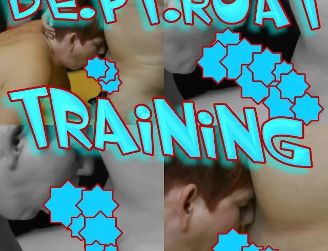 DEEPTHROAT Training mit Hausfreund