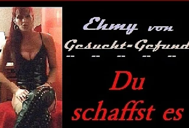 Wichsanleitung - Du schaffst es nicht!