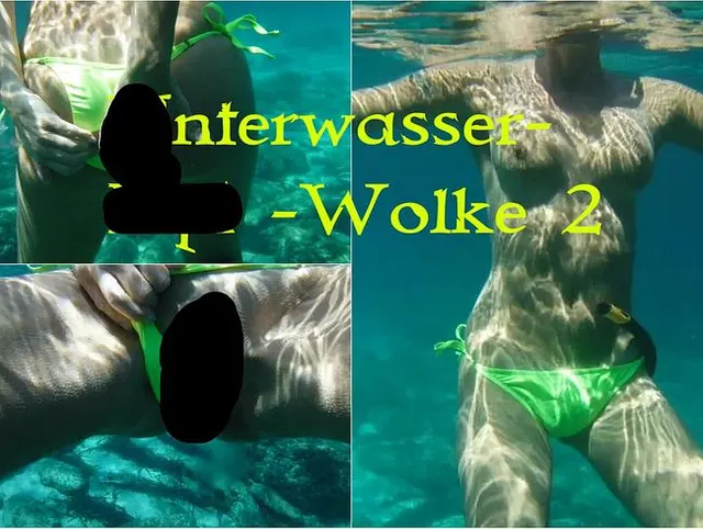 Unterwasser Pipi-Wolke 2