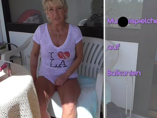 Muschispielchen auf Balkonien