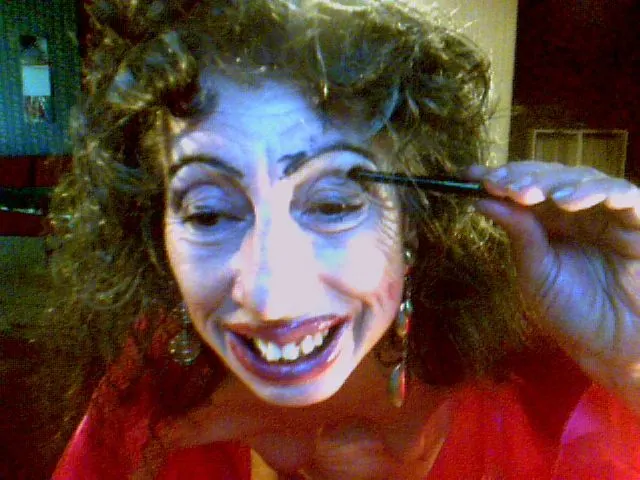 Finishing My Makeup On Cam Then Stripping