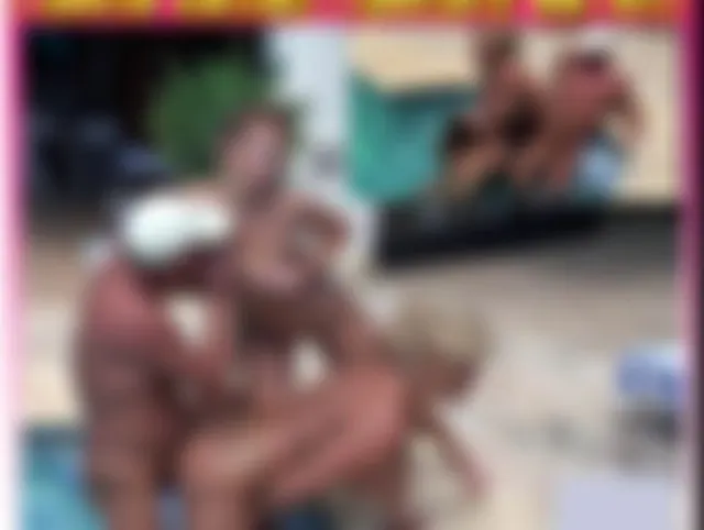 Freund meiner Nachbarin am Swimmingpool gefickt