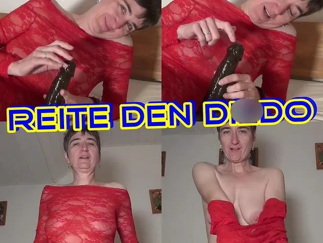 Reite den Dildo