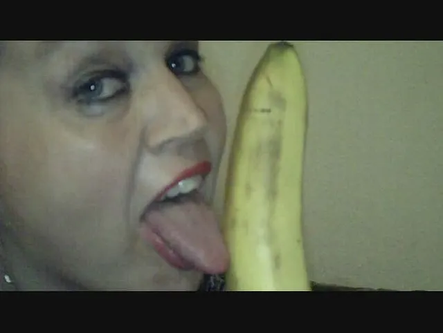 Mit ner Banane befickt