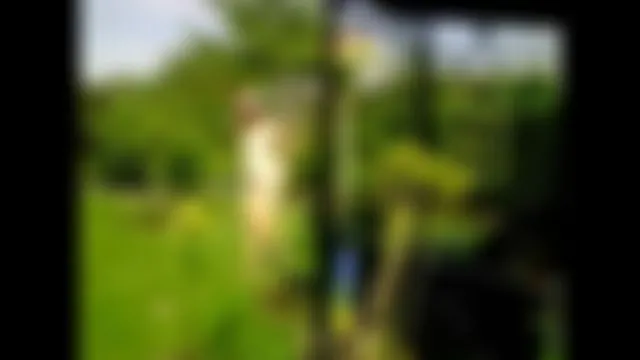 Nackter Gartenspaziergang.