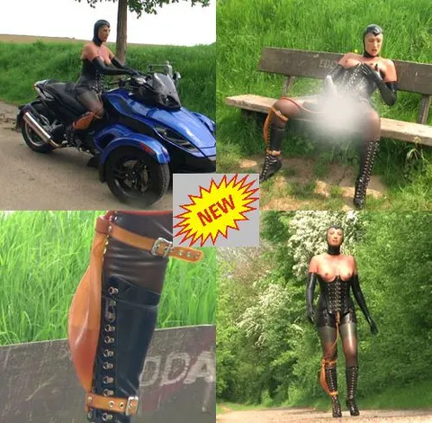 Latex Pisshosen Outdoor