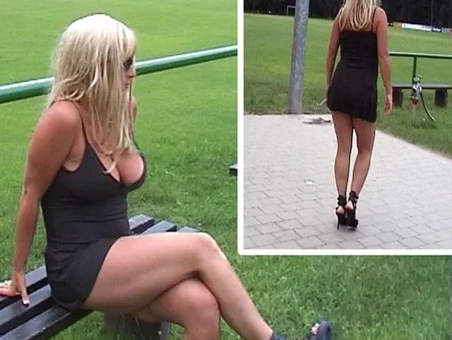Ficke mich am Sportplatz
