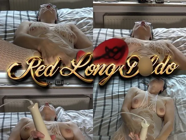 Red Long Dildo