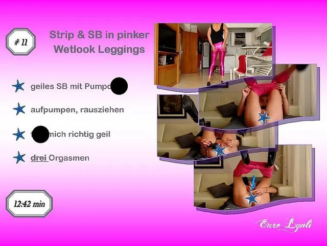 Wetlook und Pumpdildo
