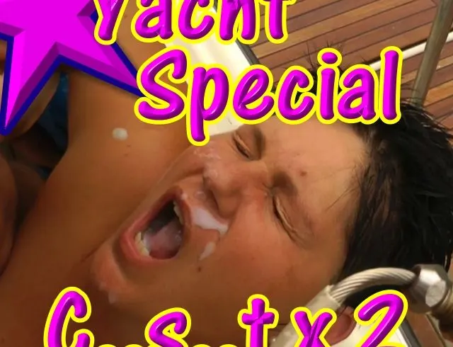 Yacht Special: Doppelbesamung ins Fickmaul