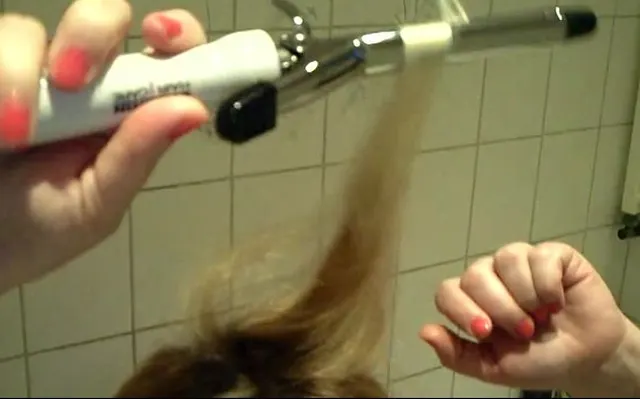 Locken eindrehen