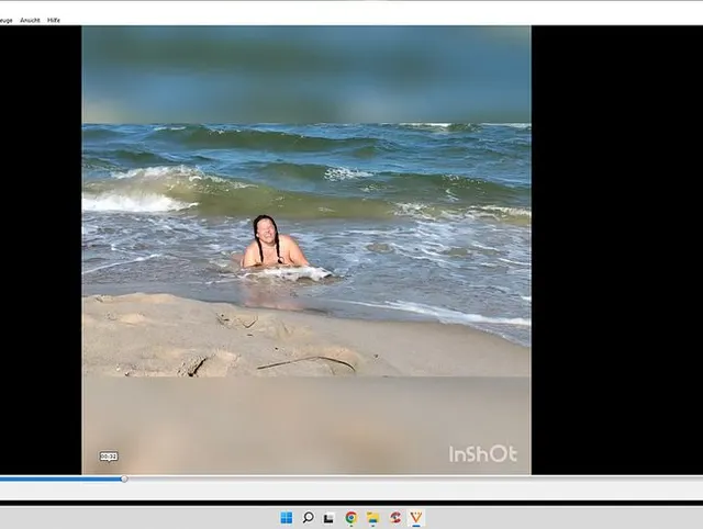 Die Meerjungfrau in der Ostsee