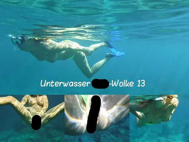 Unterwasser Pipi-Wolke 13