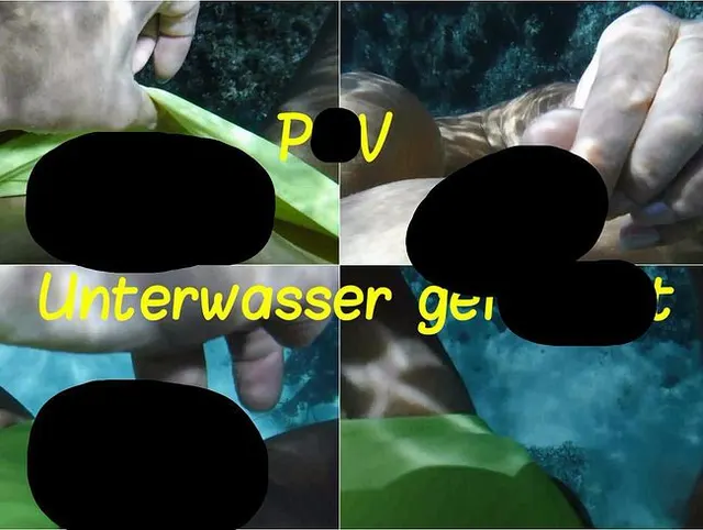 POV: Unterwasser gefingert