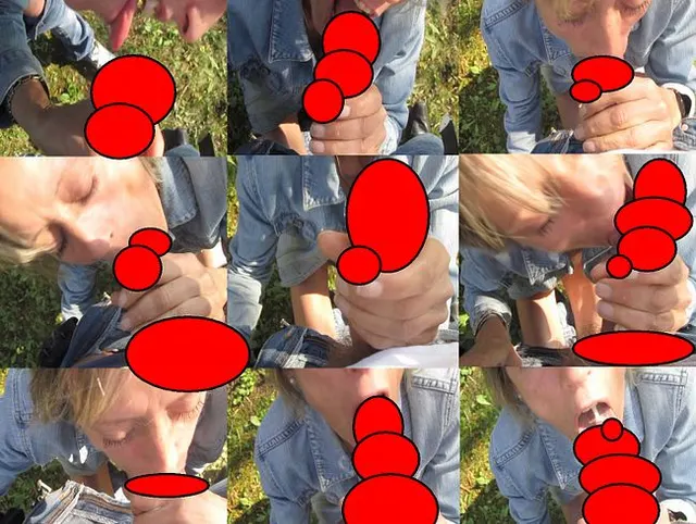 Richtig dicken Schwanz blasen und schlucken !
