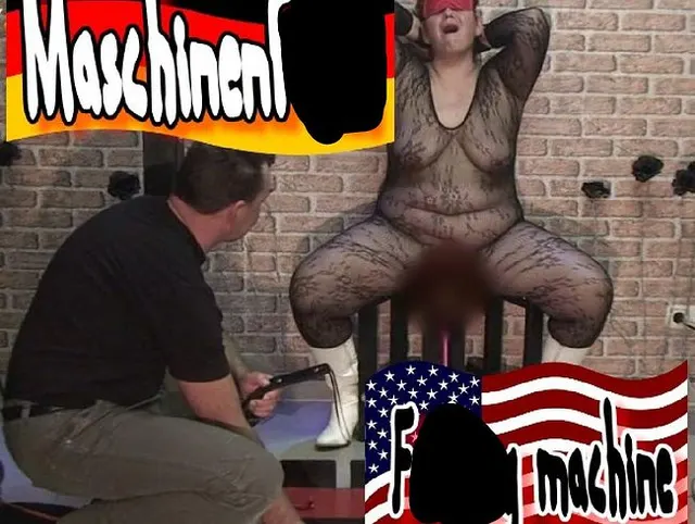 Meine devote Fotze und die Fickmaschine