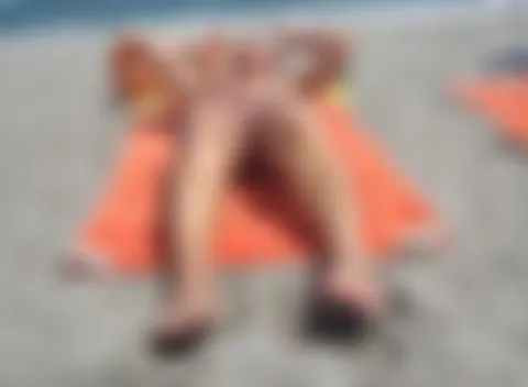 Geil am FKK Strand