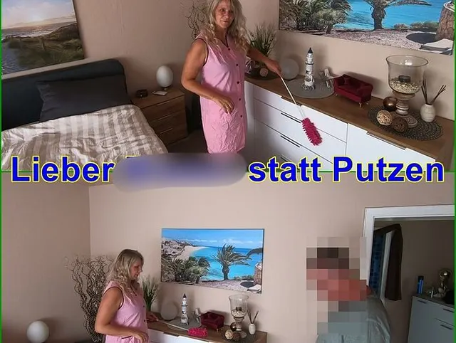 Lieber Blasen statt Putzen