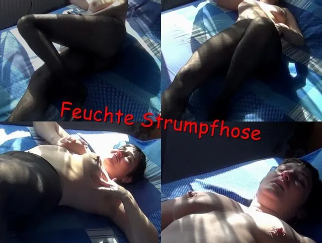 Feuchte Strumpfhose