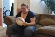Virgin Balloon Blow -  Old Rachel's First T