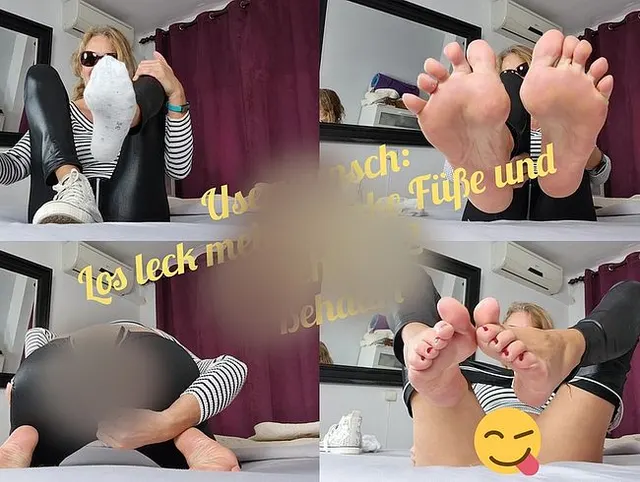 Userwunsch: Los leck meine stinke Füße und Arschloch 2, behaart