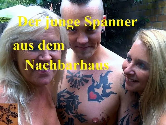 Zwei Bi Ladys für den jungen Spanner