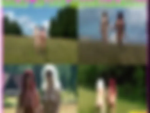 Zwei Lesben zeigen sich Nackt in der Öffentlichkeit